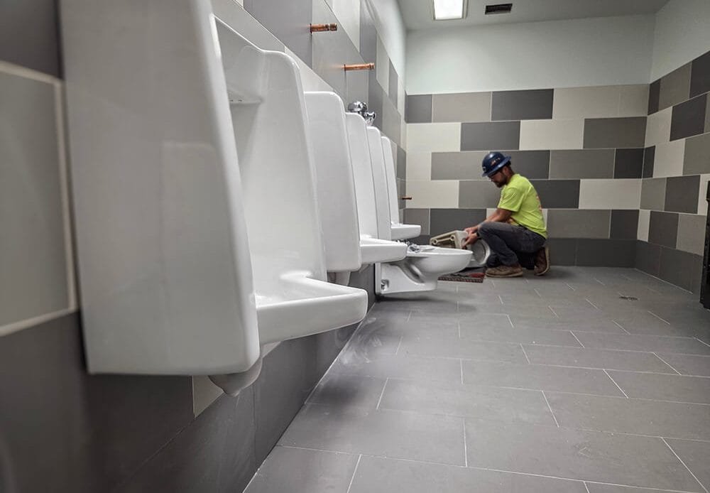 Commercial plumbing project on the Mississippi Gulf Coast