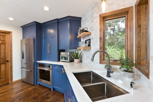 Kitchen plumbing renovation and fixture upgrade